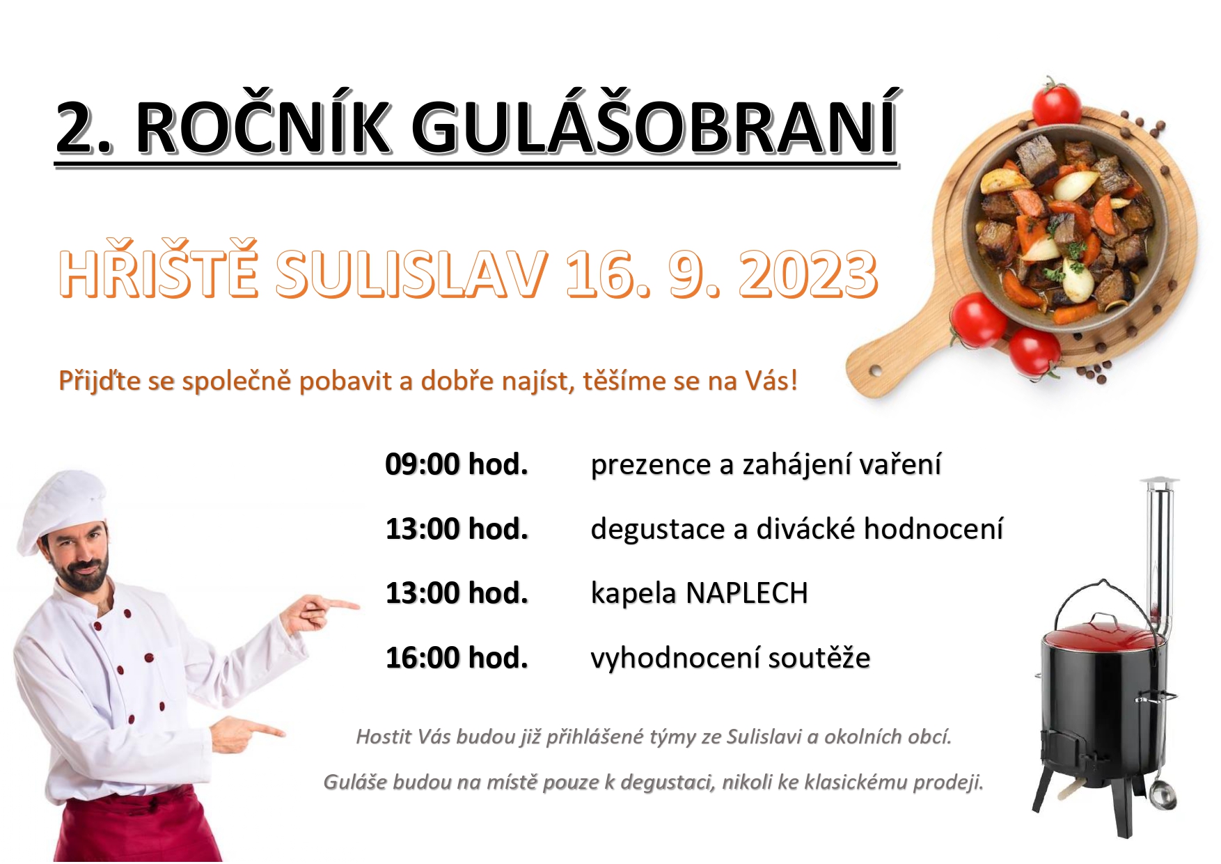 2. ročník Gulášobraní - Sulislav